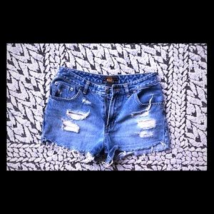 Route 66 jean shorts
